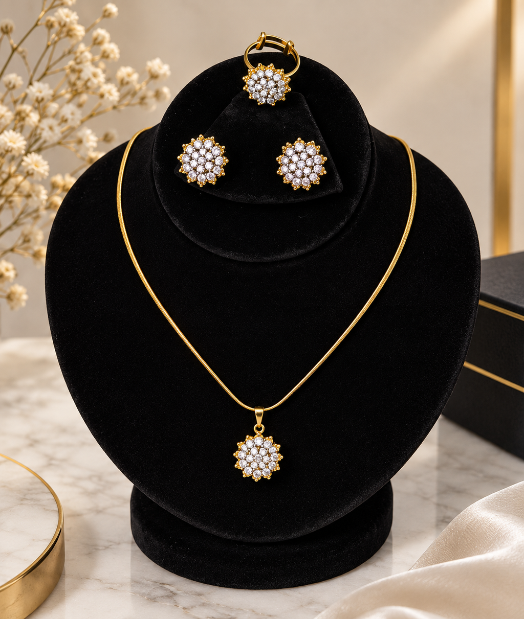 Daisy Pendant Set