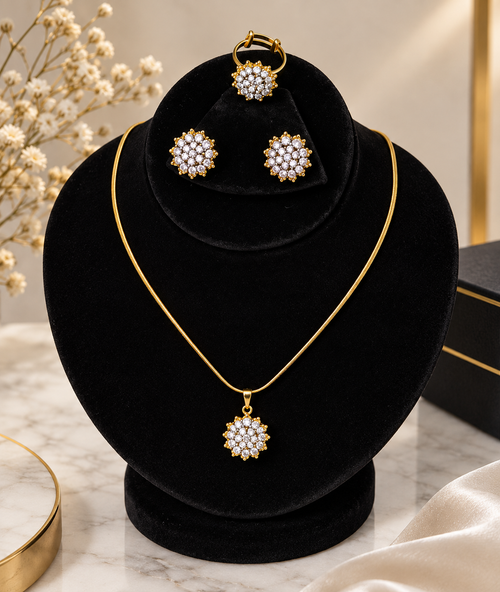 Daisy Pendant Set