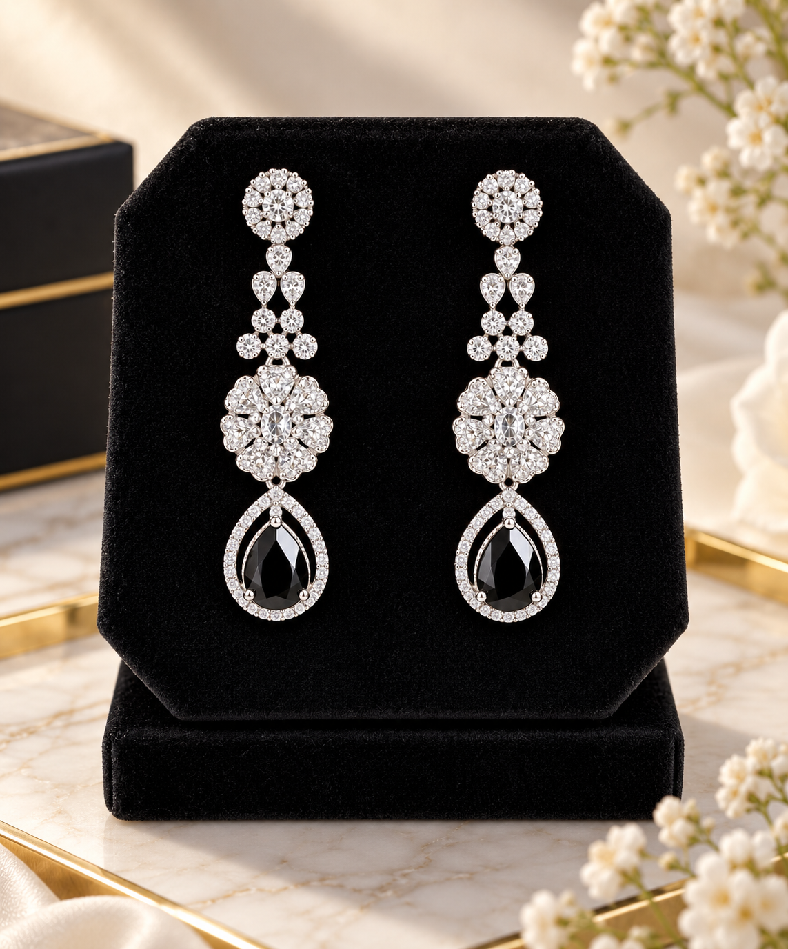 Bloom Drop Earrings