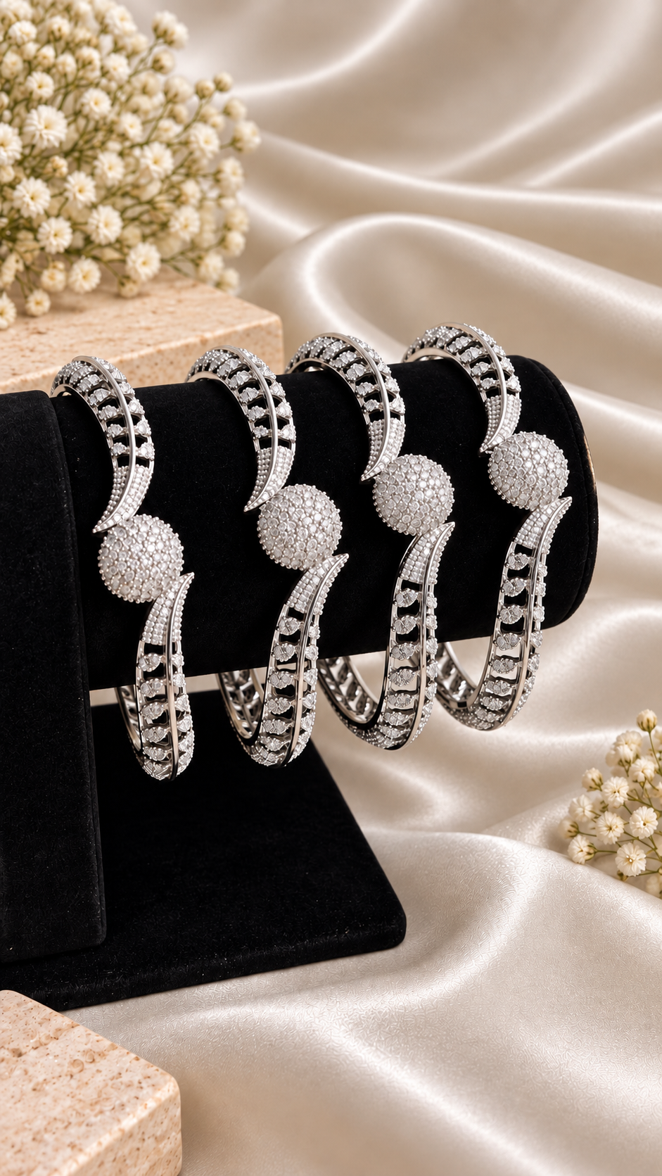 Nova Wave Bangle Set