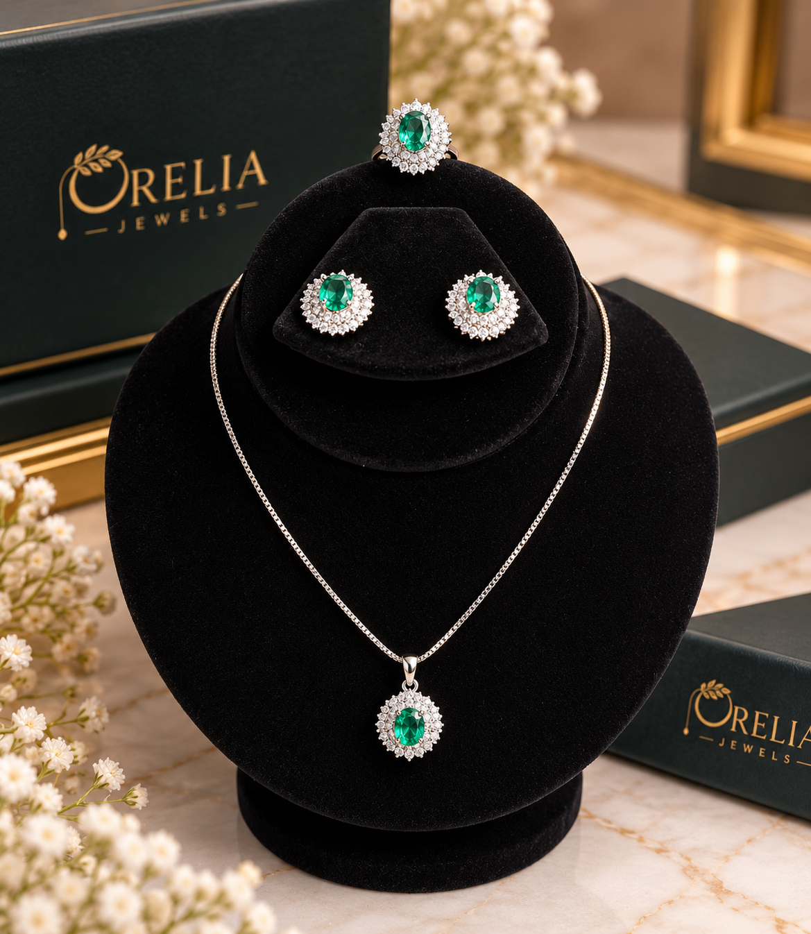 Forest Sparkle Trio Set