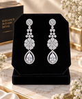 Snowflake Drop Earrings