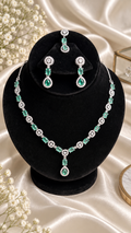 Aquamarine  Necklace Set